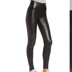 Spanx faux leather leggings